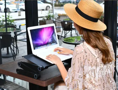 EuroHome Bàn Để Laptop Xoay Đa Năng Chill Desk