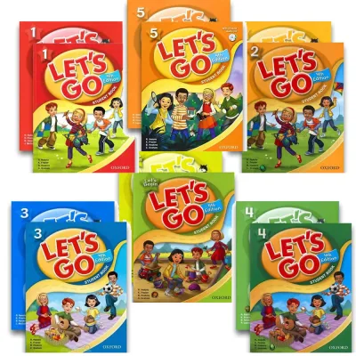 Combo 6 Bộ: Let’s Go Begin, 1, 2, 3, 4, 5 – 4th Edition (WorkBook + Student Book) - Sách tiếng Anh Oxford cho trẻ em