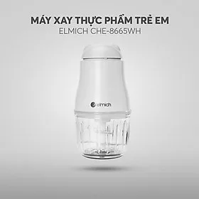 Máy xay thịt, xay thực phẩm cho bé Elmich CHE-8665, 6 lưỡi inox 304 - An toàn tuyệt đối - Hàng chính hãng