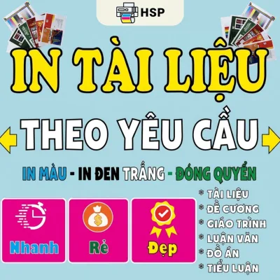 In A5 A4 A3 Theo Yêu Cầu, In Tài Liệu, Ảnh, Sổ Sách, Chứng Từ, Biểu Mẫu, In Màu, In Laser Giá Xưởng