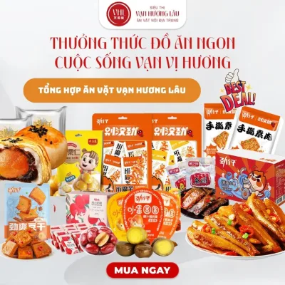 Collection of Domestic Snacks from Trung Van Huong Lo Enjoy Delicious Food Life with Thousands of Flavors