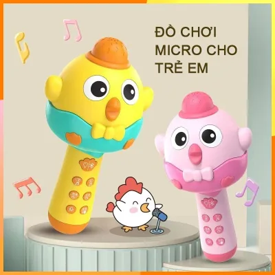Moontoy Đồ Chơi Micro Của Trẻ Em Kèm Sạc Đa Chức Năng - Đồ Chơi Micro Đổi Giọng Nói An Toàn Giáo Dục Trẻ Nhỏ