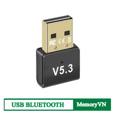 USB Bluetooth Adapter 5.3 Tự Động Nhận Driver Bluetooth Âm Thanh Tai Nghe Thu Phát Cho Thiết Bị Với Máy Tính