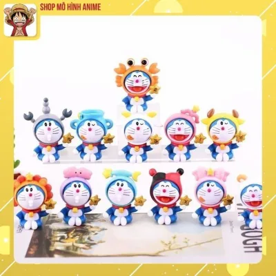 Bộ 12 Mô Hình Nhân Vật Doraemon Tượng Trưng 12 Chòm Sao, Mô Hình Decor Trang Trí, Bộ Sưu Tập Nhân Vật Yêu Thích