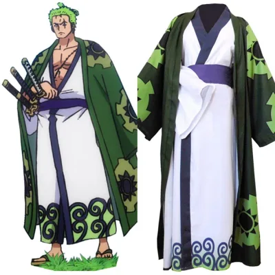 Một Mảnh Trang Phục Hóa Trang Wano Country Roronoa Zoro Trang Phục Hóa Trang Kimono Áo Đầy Đủ Phù Hợp Với Trang Phục Halloween Trang Phục Giáng Sinh Anime Cos Sân Khấu Trang Phục Hóa Trang Tiệc Sinh Nhật