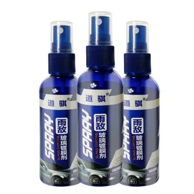 Nano Spray Anti-Rain, Anti-Fog for Helmet Glasses, Motorcycle and Car Rearview Mirrors, Increases Safe Vision