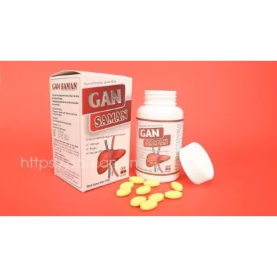 Gan Saman - Tăng cường chức năng gan, Hỗ trợ giải độc gan, giúp bảo vệ và tăng cường chức năng gan.