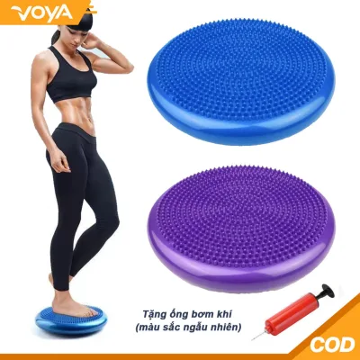 Inflatable Thể dục Stretch Ball，Đệm tập YOGA thăng bằng bơm hơi chính chất liệu silicon có gai