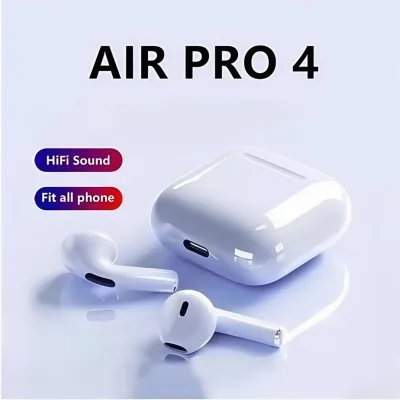 Tai nghe nhét tai Bluetooth không dây Pro4 hỗ trợ cảm ứng và gọi điện, tương thích với hệ thống Android