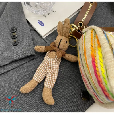 PK05KK - Móc khoá phụ kiện balo túi ví thú bông ngộ nghĩnh