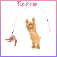 Stick Cat, Gậy Lông vũ cho Mèo ,Đồ chơi cho thú cưng giảm sự nhàm chán, đồ chơi trêu ghẹo mèo，đồ chơi cho chó.
