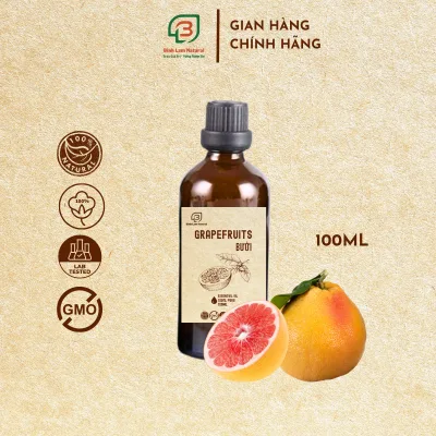 Pure Grapefruit Essential Oil Stimulates Hair Growth, Cares for the Skin, Scents the Room, and Is Antibacterial. Binh Lam Natural 100ml