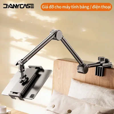 360° Giá đỡ điện thoại đa năng kẹp giường/bàn phù hợp cho người lười dùng cho điện thoại/máy tính bảng 4-13 inch