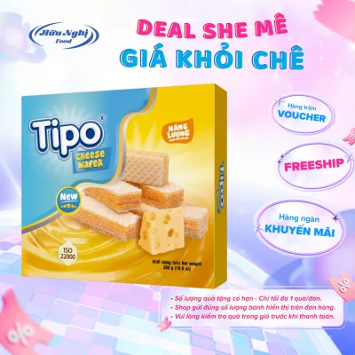 Bánh Tipo Kem Xốp Vị Phô Mai 300g Hữu Nghị