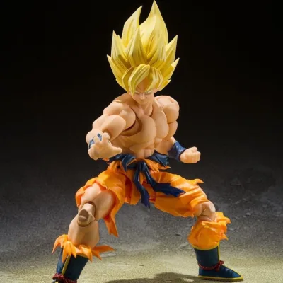 Dragon Ball S.H.Figuarts Super Saiyan Goku 3.0 Phiên bản nhân vật hành động Saiyan huyền thoại Đồ chơi sưu tập