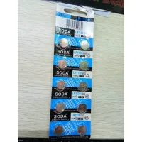 Pin cúc áo AG13 LR44 AG3 LR41 AG10 LR1130 CR2032 LR626 LR621 AG4 (vỉ 10 viên)
