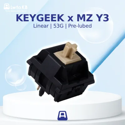 MZ Y3 | Switch MZ Y3 Linear | 53G| Pre Lube | 5 Pin dùng cho bàn phím cơ