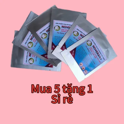 Tắm NOVERAN Diệt Ve Rận Chó Mèo 1 Lần, Tác Dụng Kéo Dài 1 Năm, Phòng Nấm Ghẻ