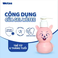 Gel đánh răng Wetee Puresoft/ Softcare - Gel vệ sinh răng miệng cho bé từ 6 tháng tuổi