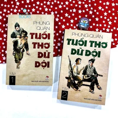 Sách KĐ - Combo 2 Tập Tuổi thơ dữ dội (Tác giả: Phùng Quán)