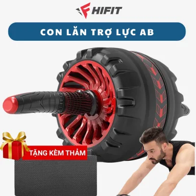 Con Lăn Trợ Lực Tập Bụng 1 Bánh AB W800 Pro, Dụng Cụ Tập Cơ Bụng, Tập Gym Tại Nhà