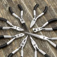 Kìm Mini Làm Đồ Trang Sức Tự Làm, Kìm Cắt Mũi Tròn, Kìm Cắt Chéo Cách Điện, Dụng Cụ Thủ Công