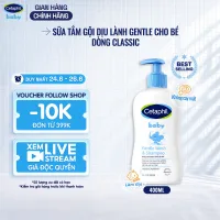 Sữa tắm gội dịu lành cho bé CETAPHIL BABY GENTLE WASH & SHAMPOO 400ML