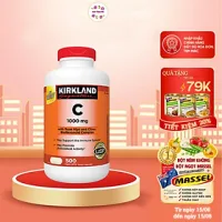 Vitamin C Kirkland Signature Tăng cường sức đề kháng, Sáng da, Chống lão hóa - QuaTangMe Extaste