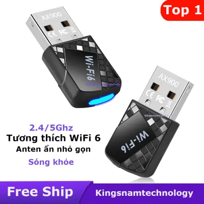 USB WiFi + BLUETOOTH 600Mbps 1300Mbps 5G Wifi 6 150M 300Mđầu thu wifi cho pc laptop card mạng wifi bluetooth