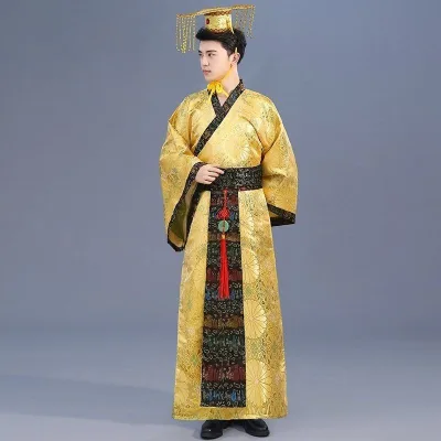 Trang phục mới, trang phục hoàng tử, áo choàng rồng Trang phục phong cách mới Trang phục biểu diễn Trang phục hoàng tử Áo choàng rồng Hoàng đế Nhà Hán Trang phục chủ đề Hanfu Trang phục nam SY416