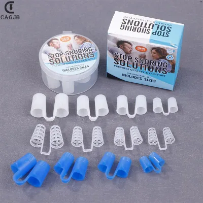 4 / 8 Cái Dụng cụ giãn nở mũi chống ngáy bằng silicon thoáng khí, kẹp mũi hỗ trợ thở YOMG