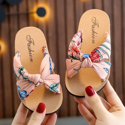 Dép Xốp Mềm Thoải Mái In Họa Tiết Phong Cách Bohemian Dành Cho Bé Gái
