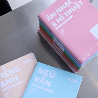 Giấy Bao Tập Theo Môn Học Cấp 1,2,3| Có Chương Trình Mới Và Cũ | Thiết Kế Bởi Guinnschooling.