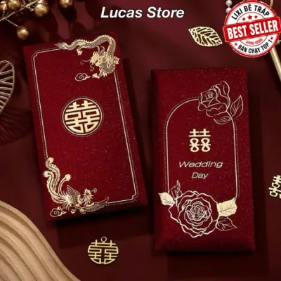 Bao Lì Xì Đám Cưới, Lì Xì Song Hỷ Dành Cho Tiệc Cưới, Nạp Tài, Bê Tráp, Mừng Cưới