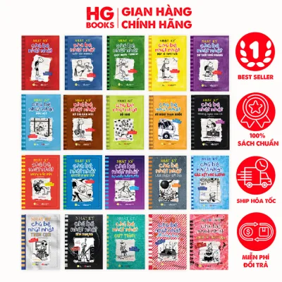 Nhật Ký Chú Bé Nhút Nhát Tiếng Việt trọn bộ 20 tập Sách thiếu nhi, truyện tranh thiếu nhi bán chạy