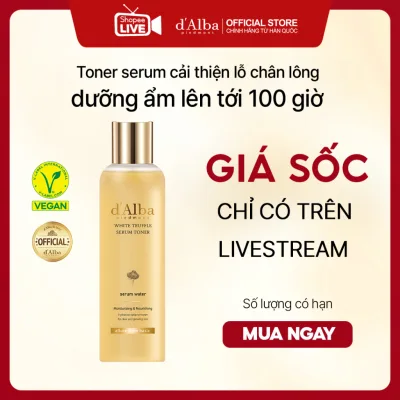d'Alba Toner Serum Dưỡng Ẩm 100 giờ 180ml