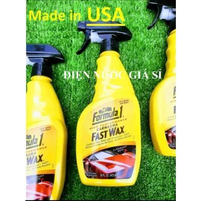 Dầu Xịt Dưỡng Bóng Và Bảo Vệ Sơn Xe Ô Tô Formula1 Xuất Xứ Mỹ - Chất Đánh Bóng Xe Cao Cấp