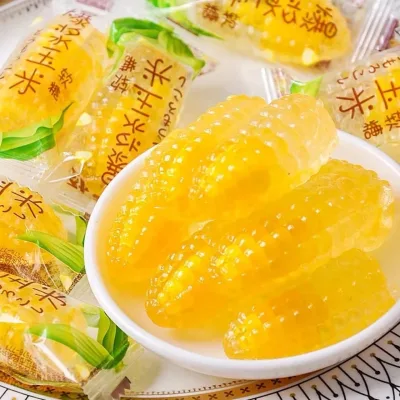 1KG Kẹo bắp dẻo trong suốt Coowy Đài Loan nhân chảy, kẹo bắp ngộ nghĩnh - Đồ ăn vặt Siêu Ngon - đồ ăn vặt - mua sam nhanh