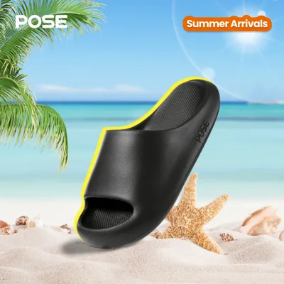 POSE Cloud Bounce giày dép POSE chính hãng Dép EVA Đế Bằng Vân Nhám Quai Ngang Chống ồn Giảm chấn Dép Đi Trong Nhà Quà Tặng Cho Bố Mẹ Bạn Bè Nam Nữ có đủ P15819S