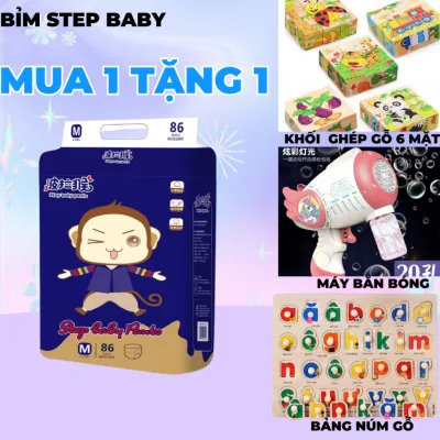 1 BỊCH BỈM ĐẠI STEPBABY 🌺 Tã/Bỉm Quần/Dán STEP 🌺 Đủ size 🌺 babycute, bỉm khỉ
