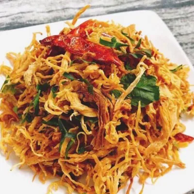 Đặc Sản Sài Gòn 25k/ 100g Khô Gà Lá Chanh Loại Ngon,không chất bảo quản,sợi gà thơm ngon hòa quyện lá chanh ăn siêu ngon,hải sản khô, thực phẩm khô BUGASABU FOODS , chất lượng , uy tín , bổ dưỡng cho mọi gia đình