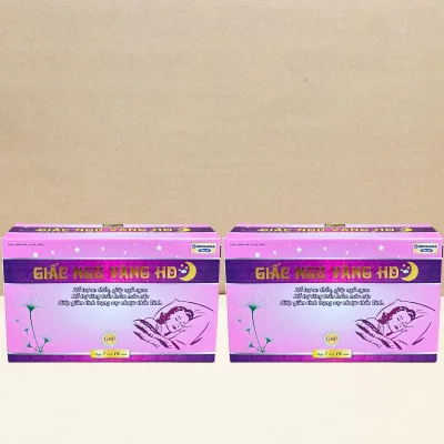Combo of 2 Boxes of Golden Sleep Hd Pink - Rostex - Hai Duong - Healing Vitamins - Health Care - Multivitamins - Multivitamins