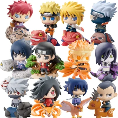 >29 mẫu [ Vũ Trí Ba ] Mô hình nhân vật chibi Naruto Sasuke Sakura Kakashi Obito Itachi - Naruto