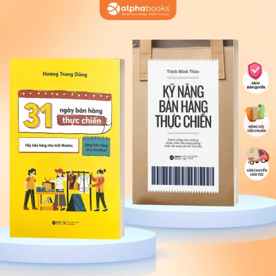 Bộ Sách 31 Ngày Bán Hàng Thực Chiến: Hãy Bán Hàng Như Một Master + KỸ NĂNG BÁN HÀNG THỰC CHIẾN - Lẻ/Combo
