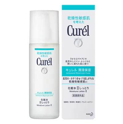 Nước hoa hồng dưỡng da cấp ẩm Curel Moisture Facial Lotion 150ml - Nhật Bản