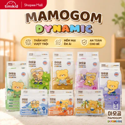 Bỉm MAMOGOM Chính Hãng mẫu mới Dynamic Chun 4 Chiều, K Vết HằnCó Chứng Nhận Dermatest