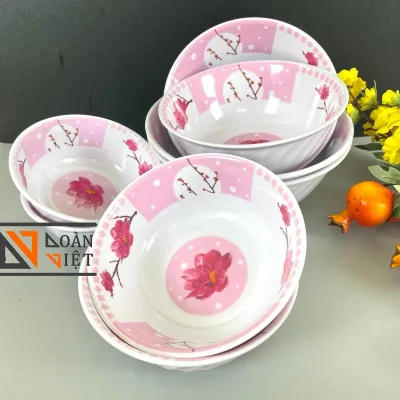 M1 COMBO 5 TÔ XOẮN I TÔ MECA cao cấp NHIỀU SIZE I HÀNG VIỆT NAM CHẤT LƯỢNG CAO, chịu nhiệt tốt, bóng đẹp, HOA VĂN SANG TRỌNG. Đồ gia dụng Nhà Bếp Dụng cụ pha chế Nguyên liệu Thực Phẩm