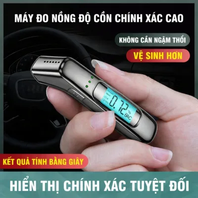 Máy Đo Nồng Độ Cồn C07 Và C10, Máy Thổi Nồng Độ Cồn Cao Cấp Đo Bằng Cách Thổi Vào Thiết Bị Chính Xác Sau 3 GIây