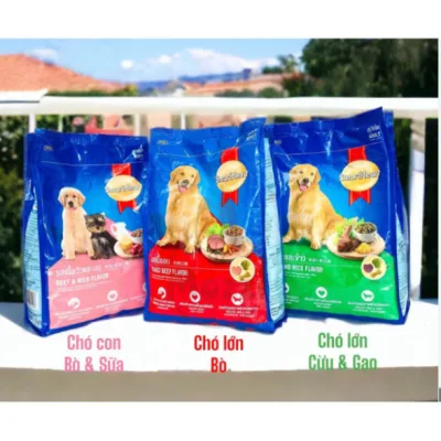 Thức ăn cho chó Smartheart gói 1,5kg ( Smartheart puppy & Smartheart Adult) Thức ăn chó cao cấp