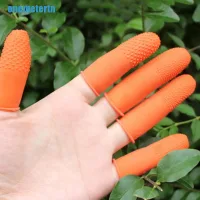 Bộ 100 Bao Ngón Tay Chất Liệu Cao Su Latex Giúp Bảo Vệ Ngón Tay Và Móng Tay Nghệ Thuật